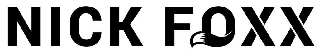 Nick Foxx Logo Black